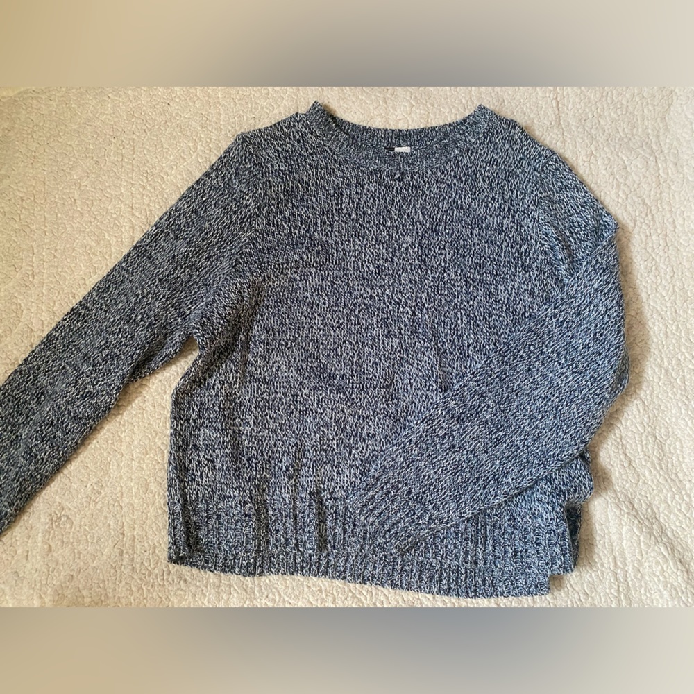 Blue/Black/White Oversized Jumper/Sweater